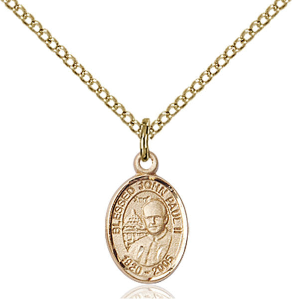 Gold Filled Pope John Paul II Pendant