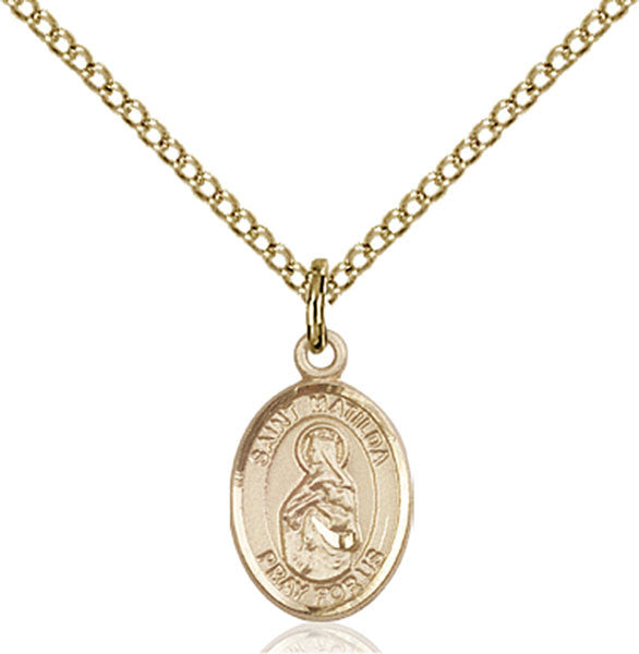 Gold Filled St. Matilda Pendant