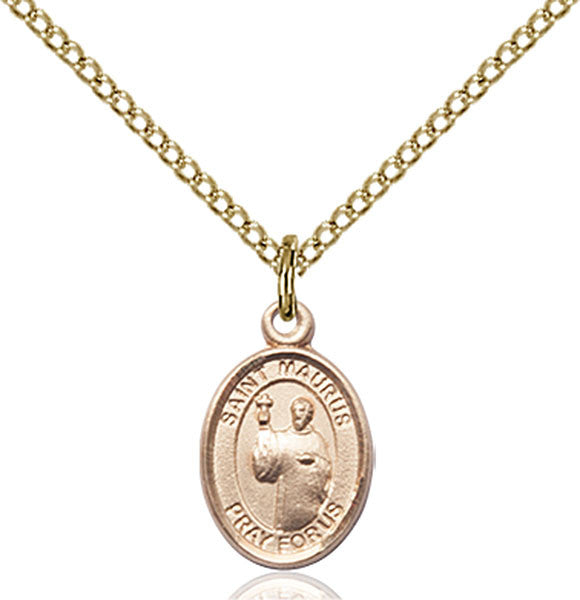 Gold Filled St. Maurus Pendant