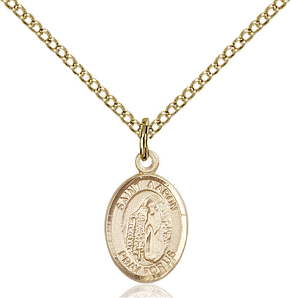 Gold Filled St. Aaron Pendant
