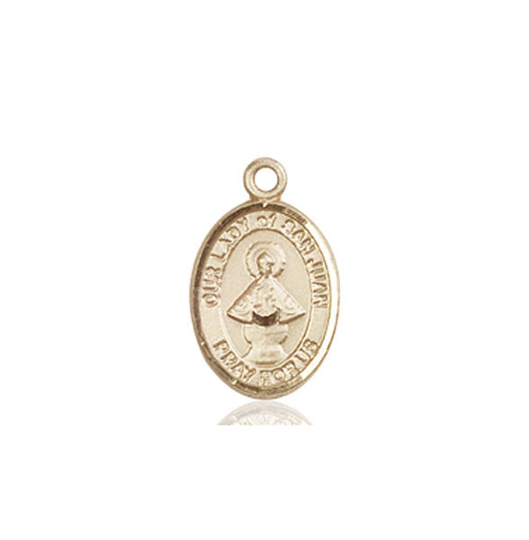14kt Gold O/L of San Juan Medal