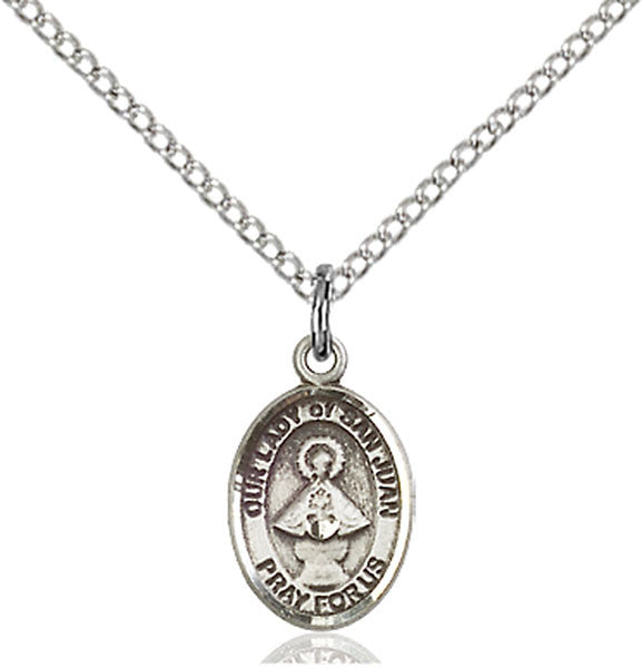 Sterling Silver O/L of San Juan Pendant
