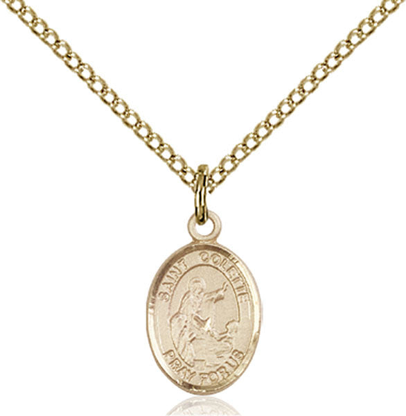 Gold Filled St. Colette Pendant