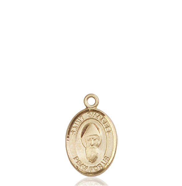 14kt Gold St. Sharbel Medal