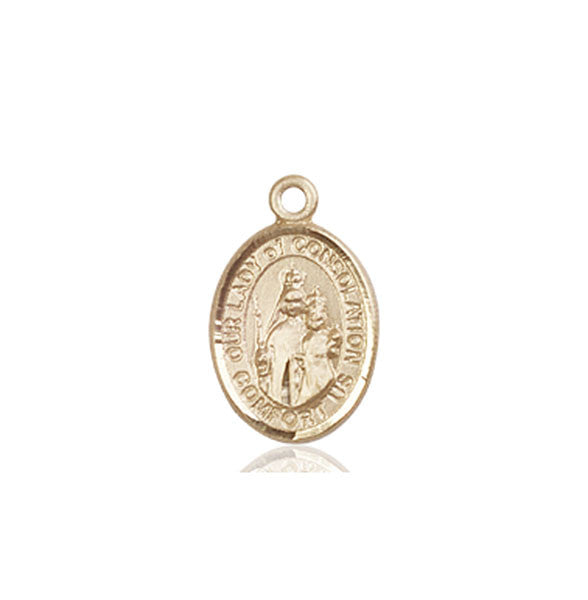 14kt Gold O/L of Consolation Medal
