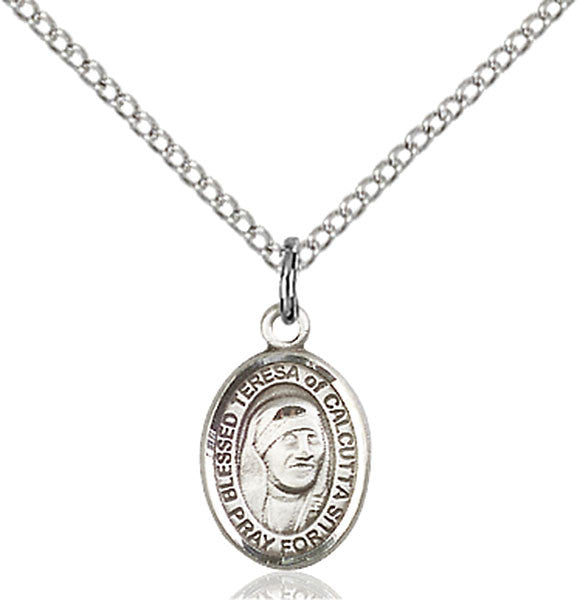 Sterling Silver Blessed Teresa of Calcutta Pendant