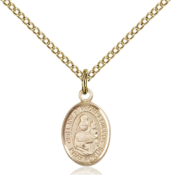 Gold Filled O/L of Prompt Succor Pendant