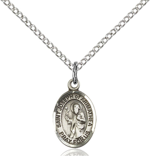 Sterling Silver St. Joseph Of Arimathea Pendant