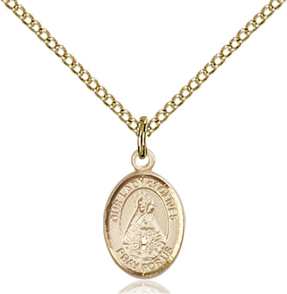 Gold Filled O/L of Olives Pendant
