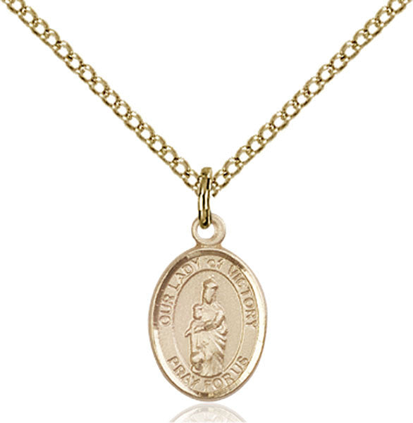Gold Filled O/L of Victory Pendant