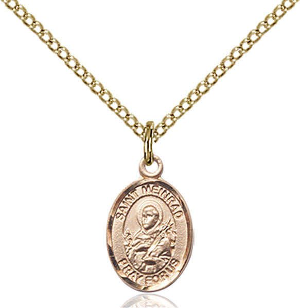 Gold Filled St. Meinrad Of Einsideln Pendant