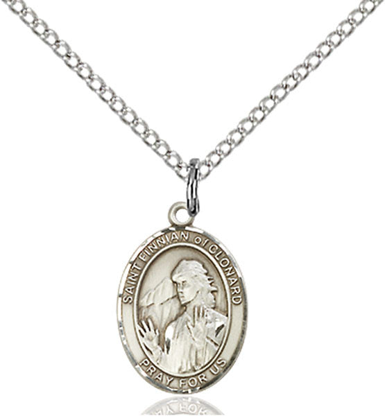 Sterling Silver St. Finnian of Clonard Pendant