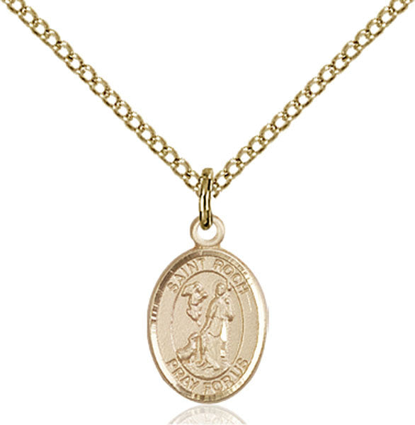 Gold Filled St. Roch Pendant