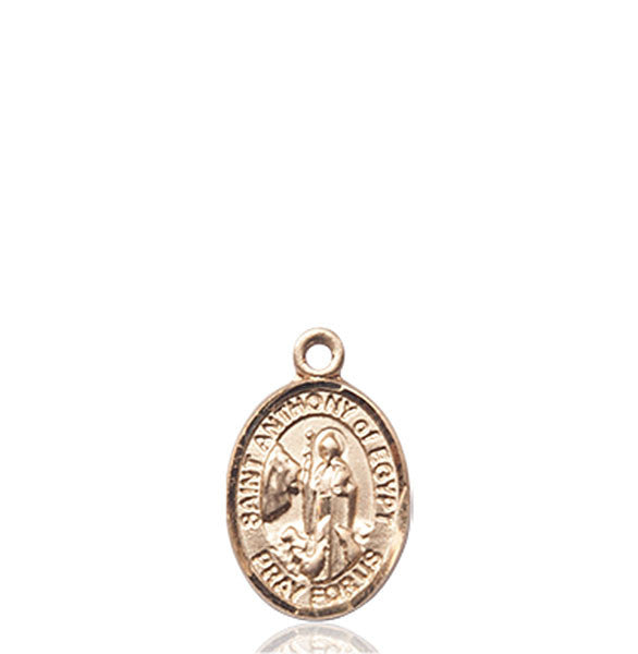 14kt Gold St. Anthony Of Egypt Medal