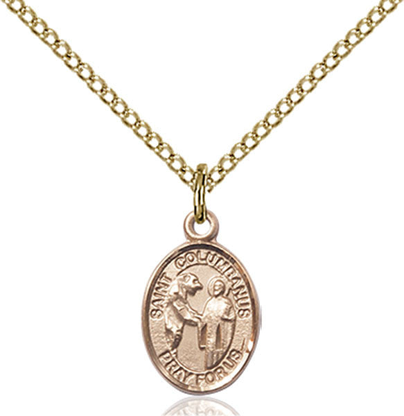 Gold Filled St. Columbanus Pendant