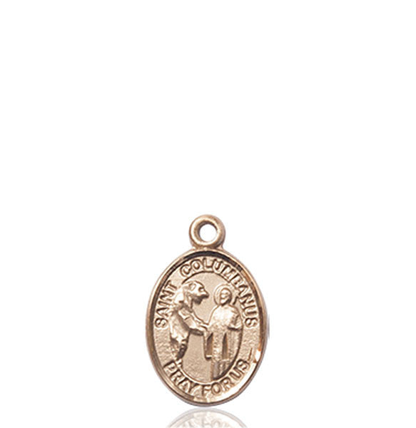 14kt Gold St. Columbanus Medal