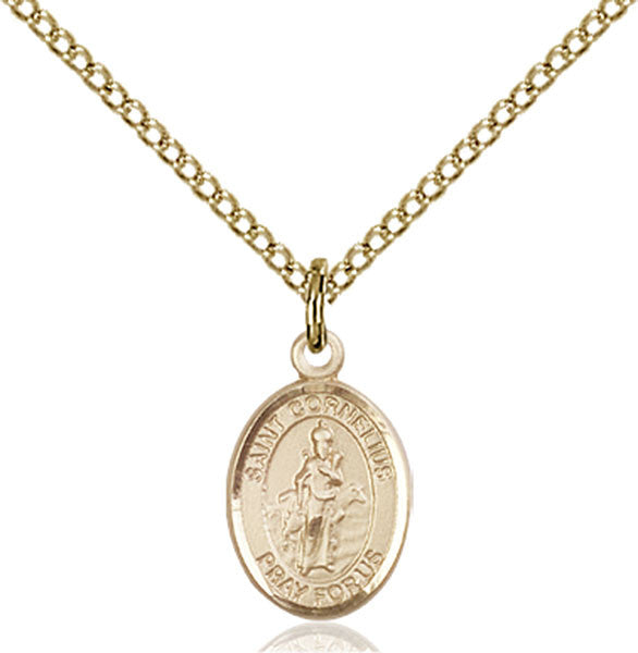 Gold Filled St. Cornelius Pendant