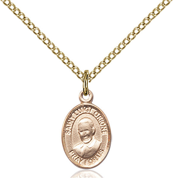 Gold Filled St. Luigi Orione Pendant