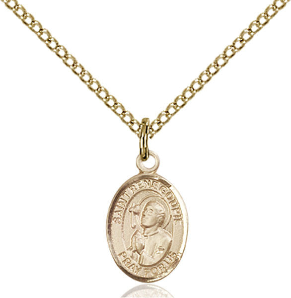 Gold Filled St. Rene Goupil Pendant