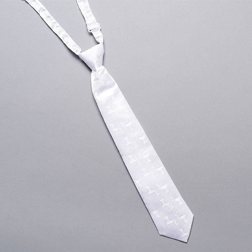 Boy's White First Communion Necktie