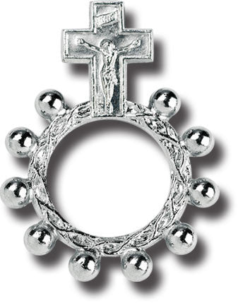 Silver Rosary Ring