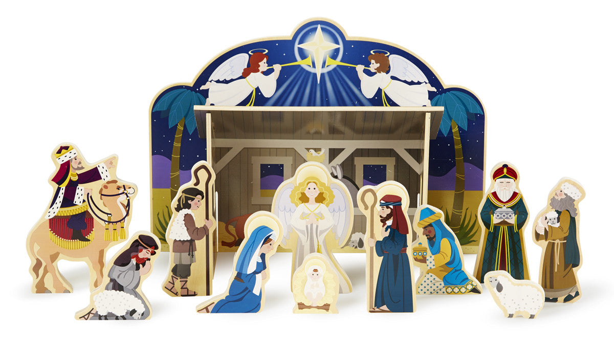 Nativity Set Wooden [Melissa and Doug]