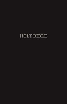 KJV, Biblia de regalo y premio, imitación cuero, negro, edición de letra roja