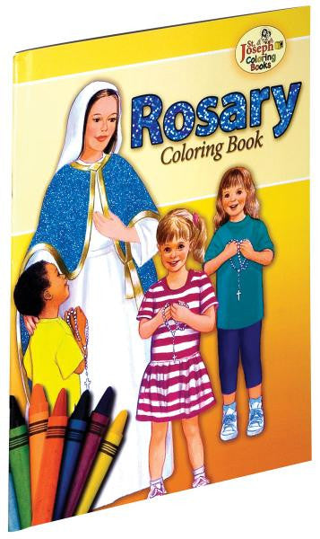 Coloring Book About The Rosary
