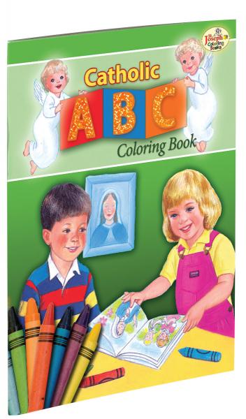 Libro de colorear ABC católico