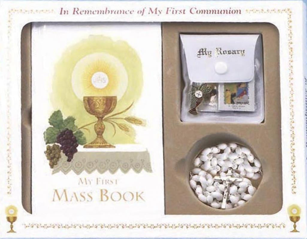 Libro Primera Misa (Mi Primera Eucaristía) Caja Set