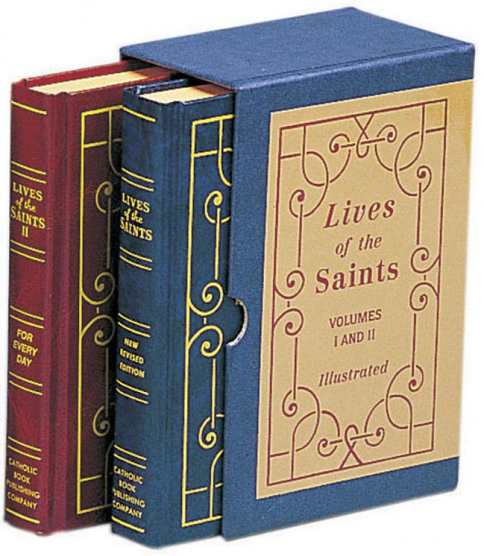 Vidas de los santos en caja