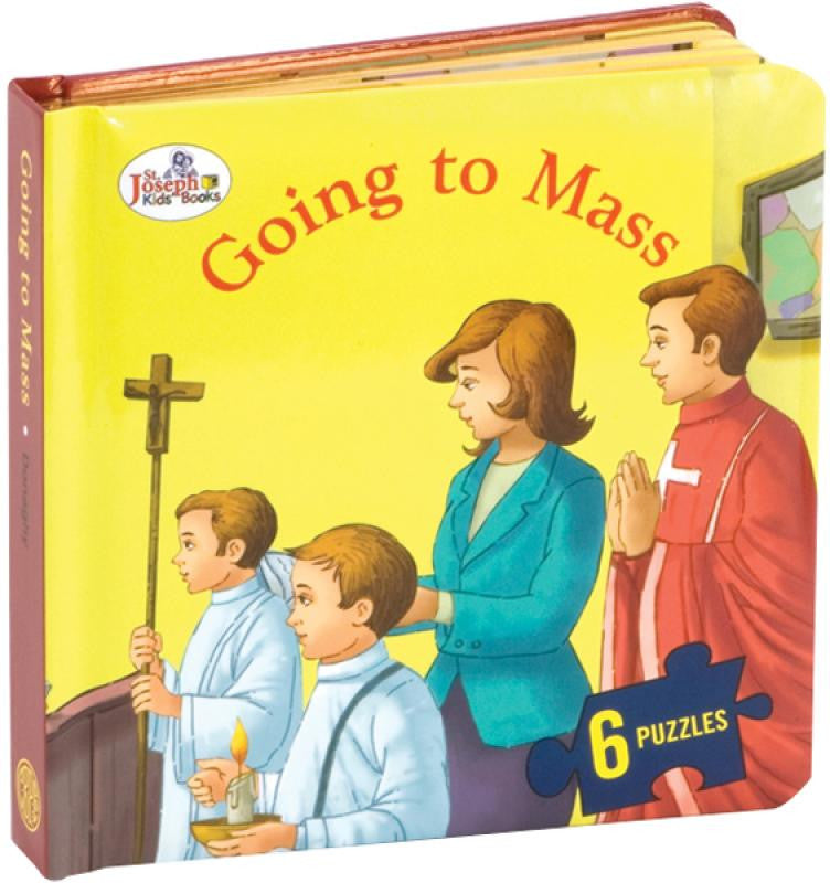 Going To Mass (St. Joseph Beginner Puzzle Book)