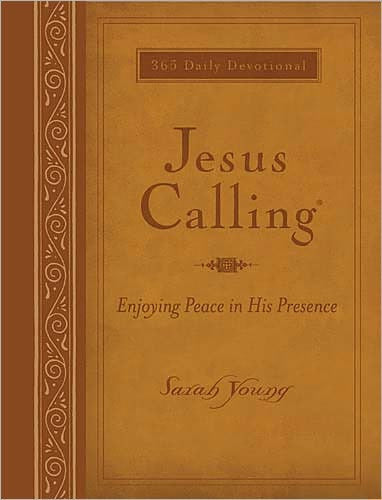 Jesus Calling: Enjoying Peace in His Presence (Large Deluxe)