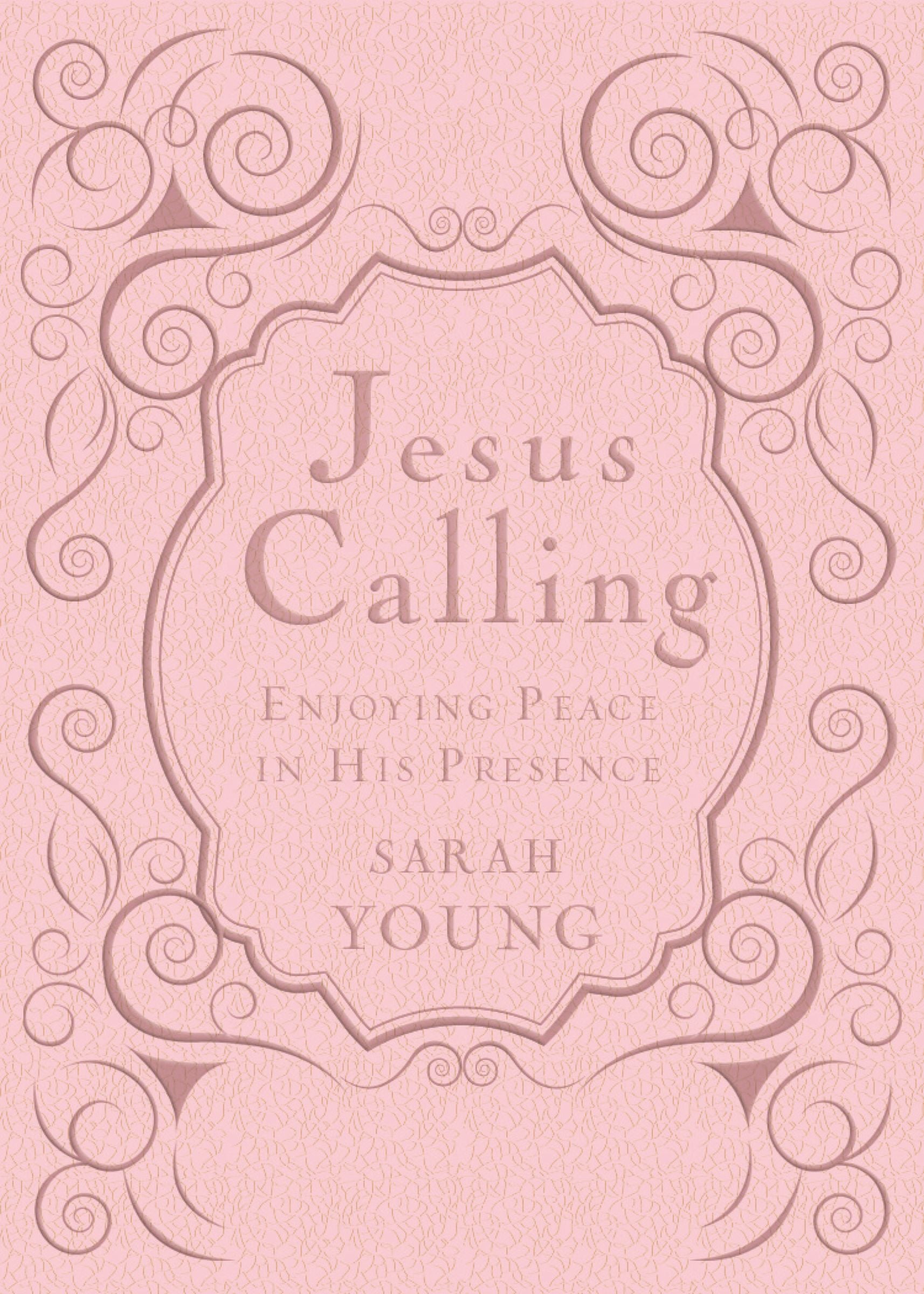 Jesus Calling - Deluxe Edition Pink Cover: Disfrutando de la paz en su presencia