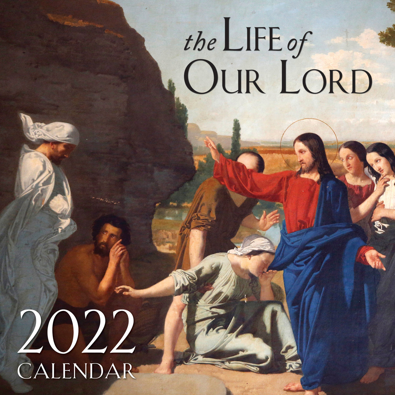 La Vida de Nuestro Señor Calendario de Pared Católico 2022