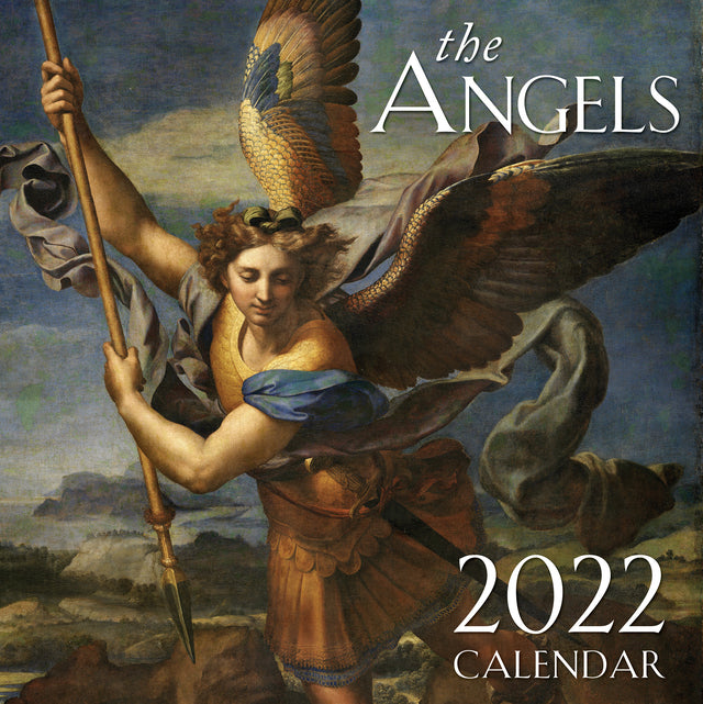 Calendario de pared católico de los ángeles 2022