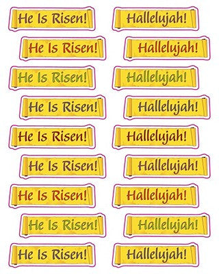He is Risen Stickers