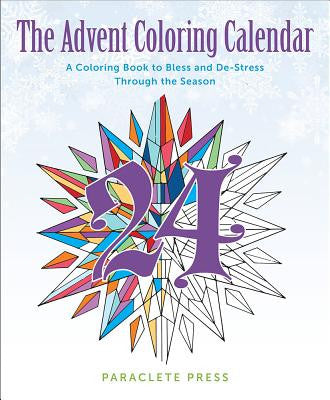 El calendario de Adviento para colorear: un libro para colorear para bendecir y desestresar durante la temporada