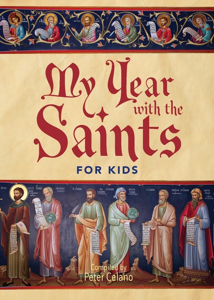 Mi año con los santos para niños