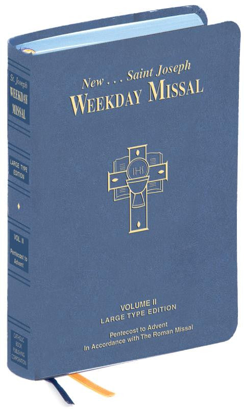 St. Joseph Weekday Missal Large Type Volume II