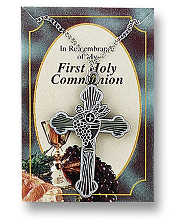First Communion Cross Pendant - Body of Christ