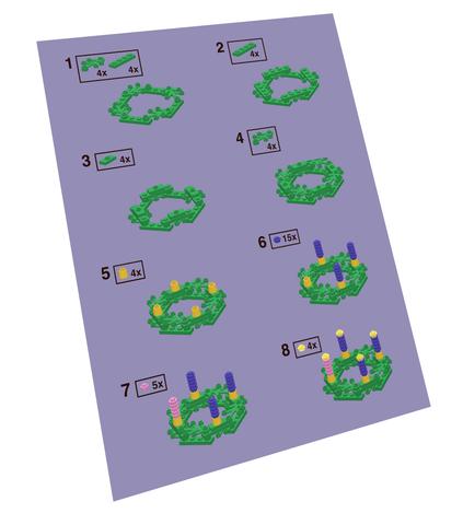 Advent Wreath with LEGO® Bricks