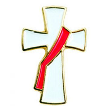 Deacon's Cross Lapel Pin