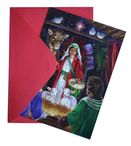 Greeting Card Advent Calendar 5"x7"