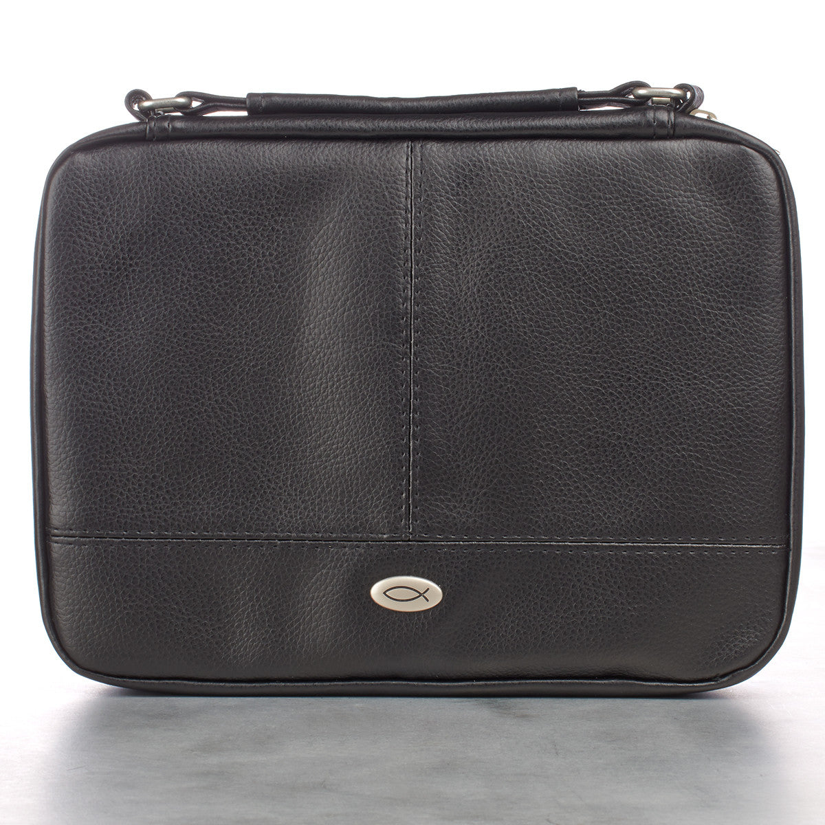 Book Organizer Two-fold in Black Bible Cover