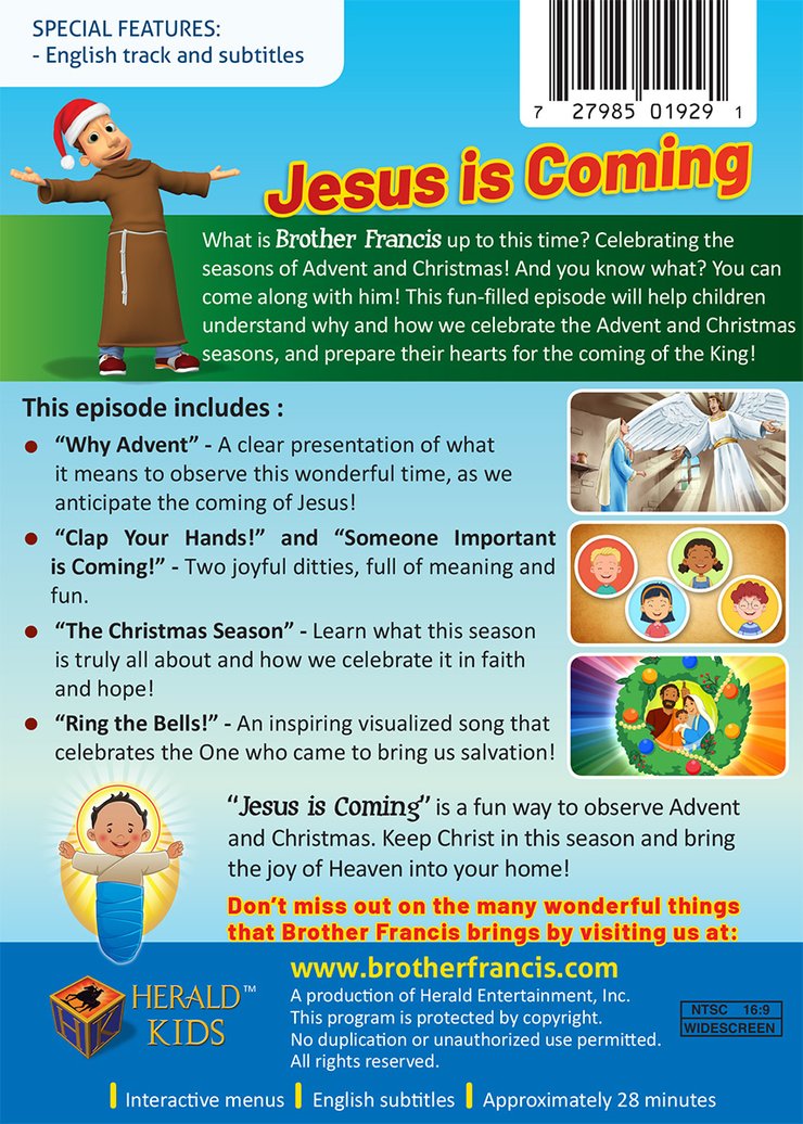 Hermano Francisco - Ep.19: ¡Jesús viene! [DVD]