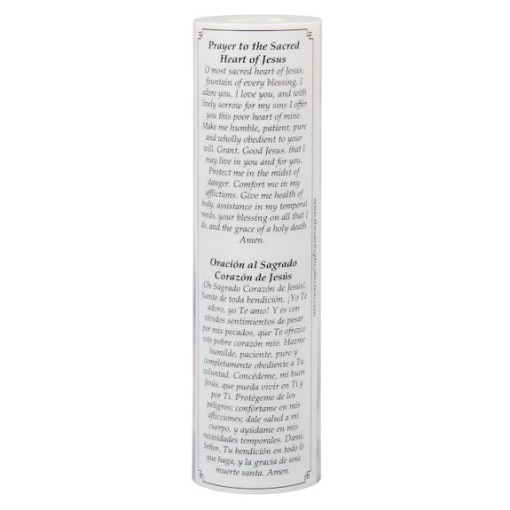 LED Candle – Sacred Heart of Jesus