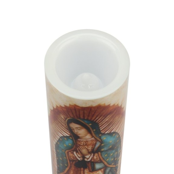 LED Candle – Our Lady of Guadalupe