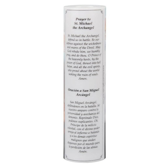 LED Candle – St. Michael the Archangel