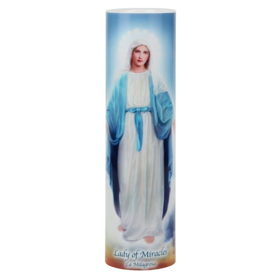 LED Candle – Lady of Miracles